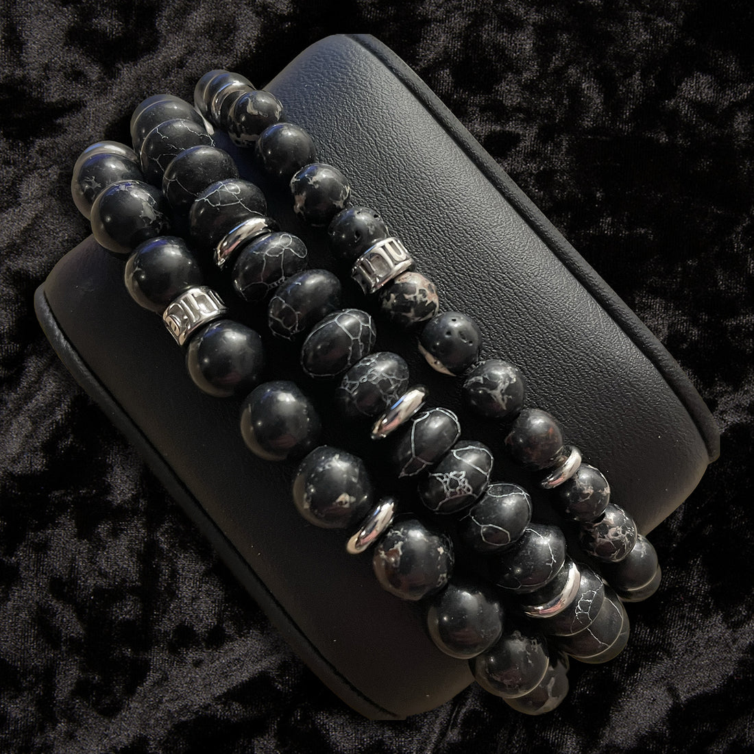  The Luna Collection Black Imperial Jasper