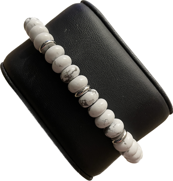 The Wentworth Collection :: Howlite White Turquoise